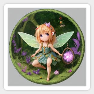 Little Warrior Fairy Sticker